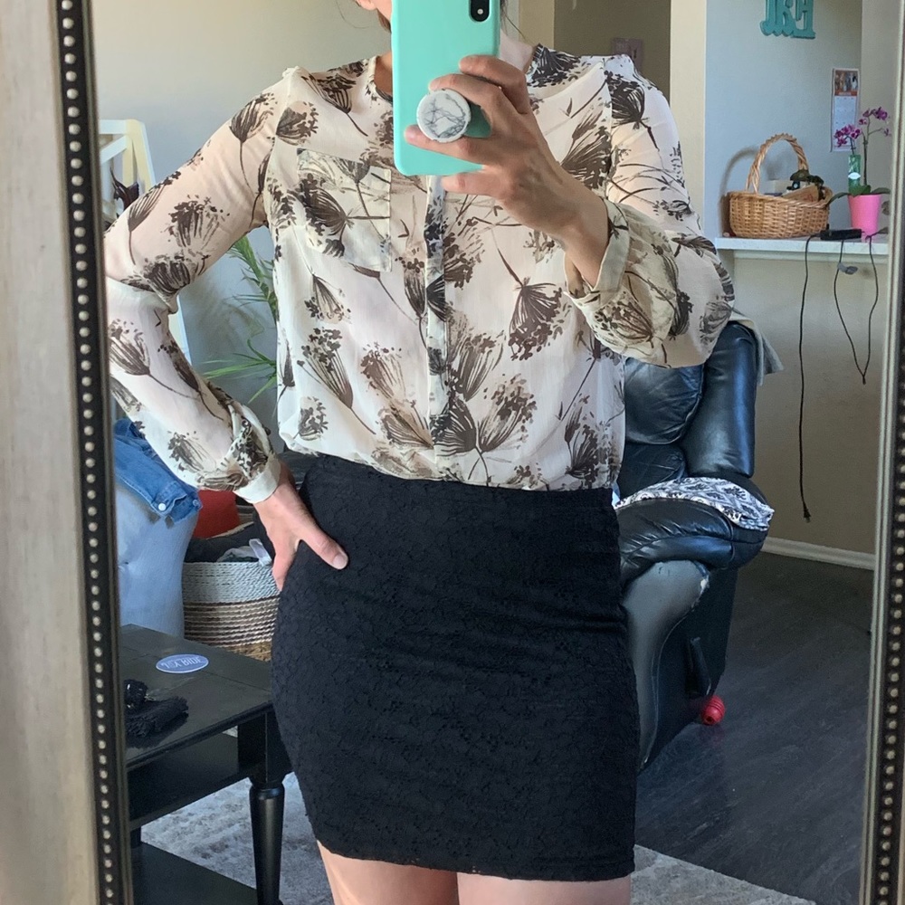Floral blouse